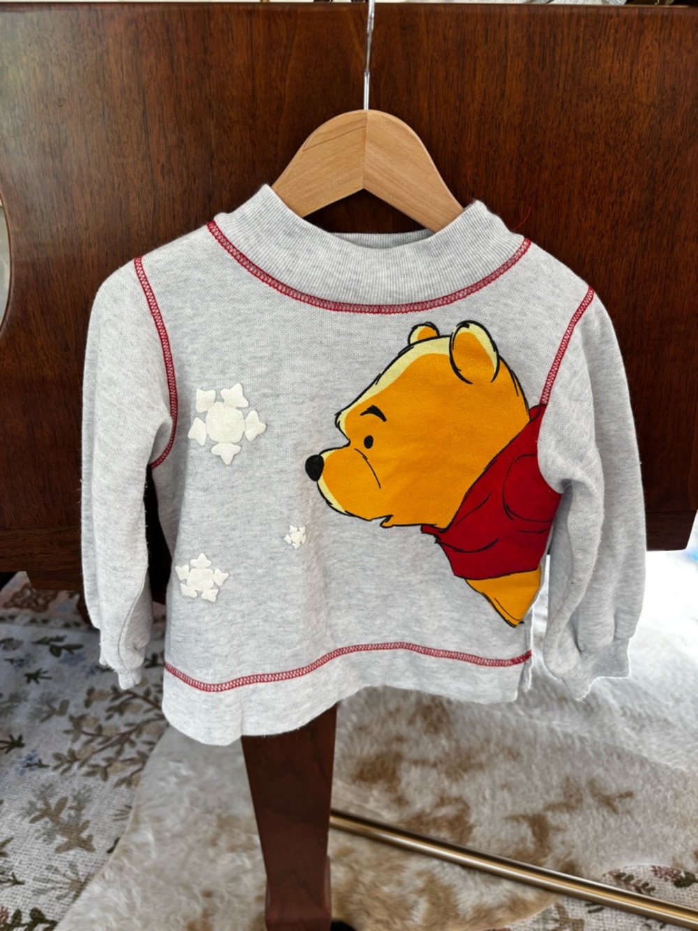 *SOLD* Vintage Winnie the Pooh Mock Neck Sweatshirt
